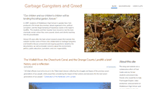 Desktop Screenshot of garbagegangstersandgreed.com